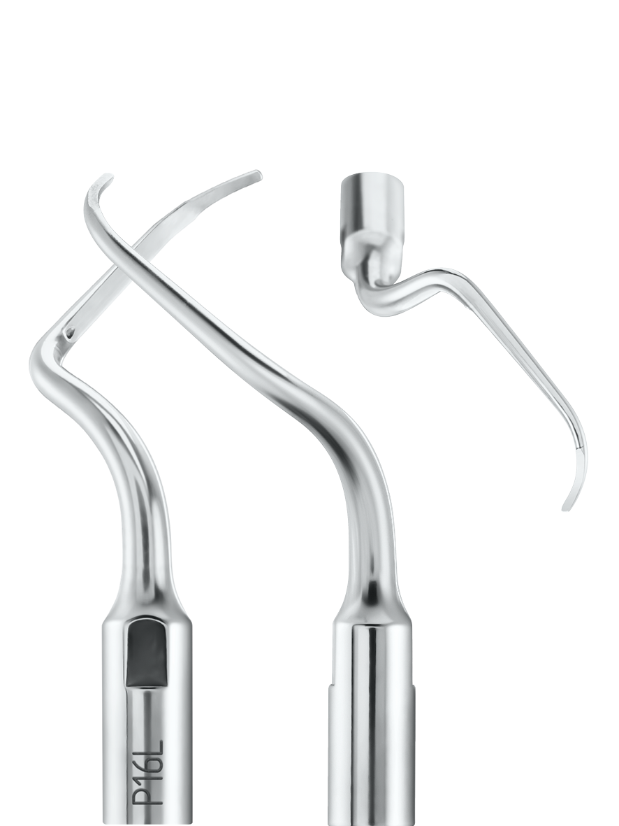 new insert P16L lateral view, turned about 90° and frontal view